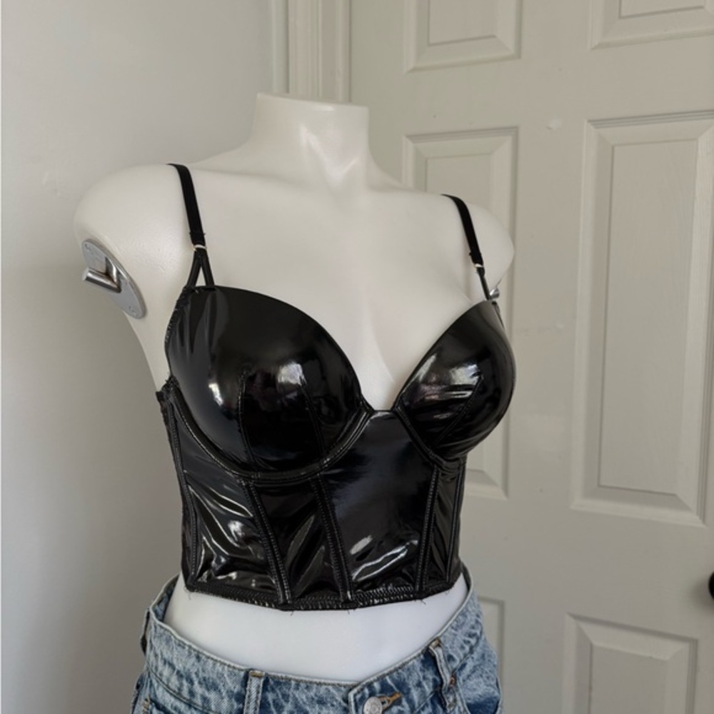 Victoria's Secret Black Lace Bustier